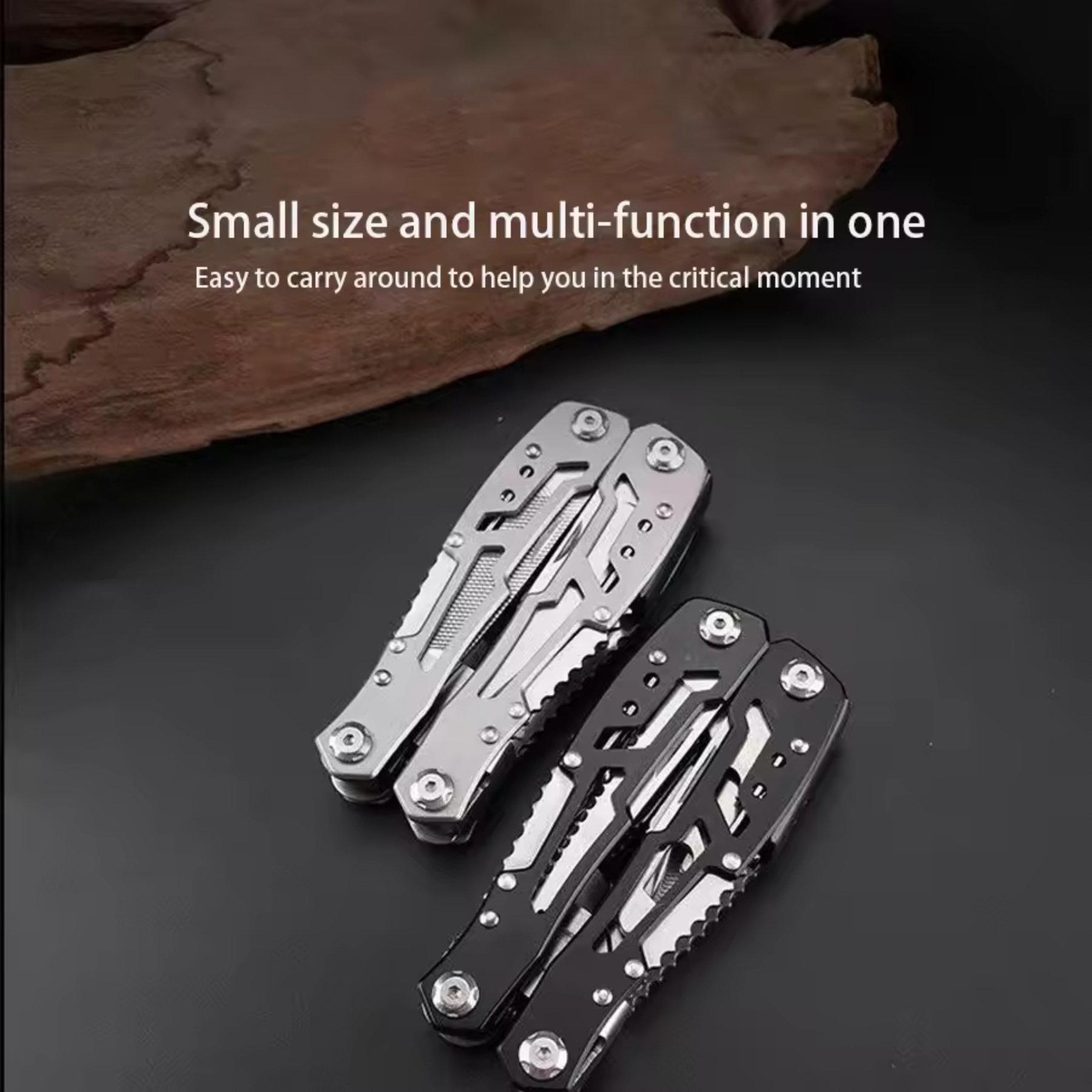 Convenient to store in a backpack, belt pouch, or vehicle